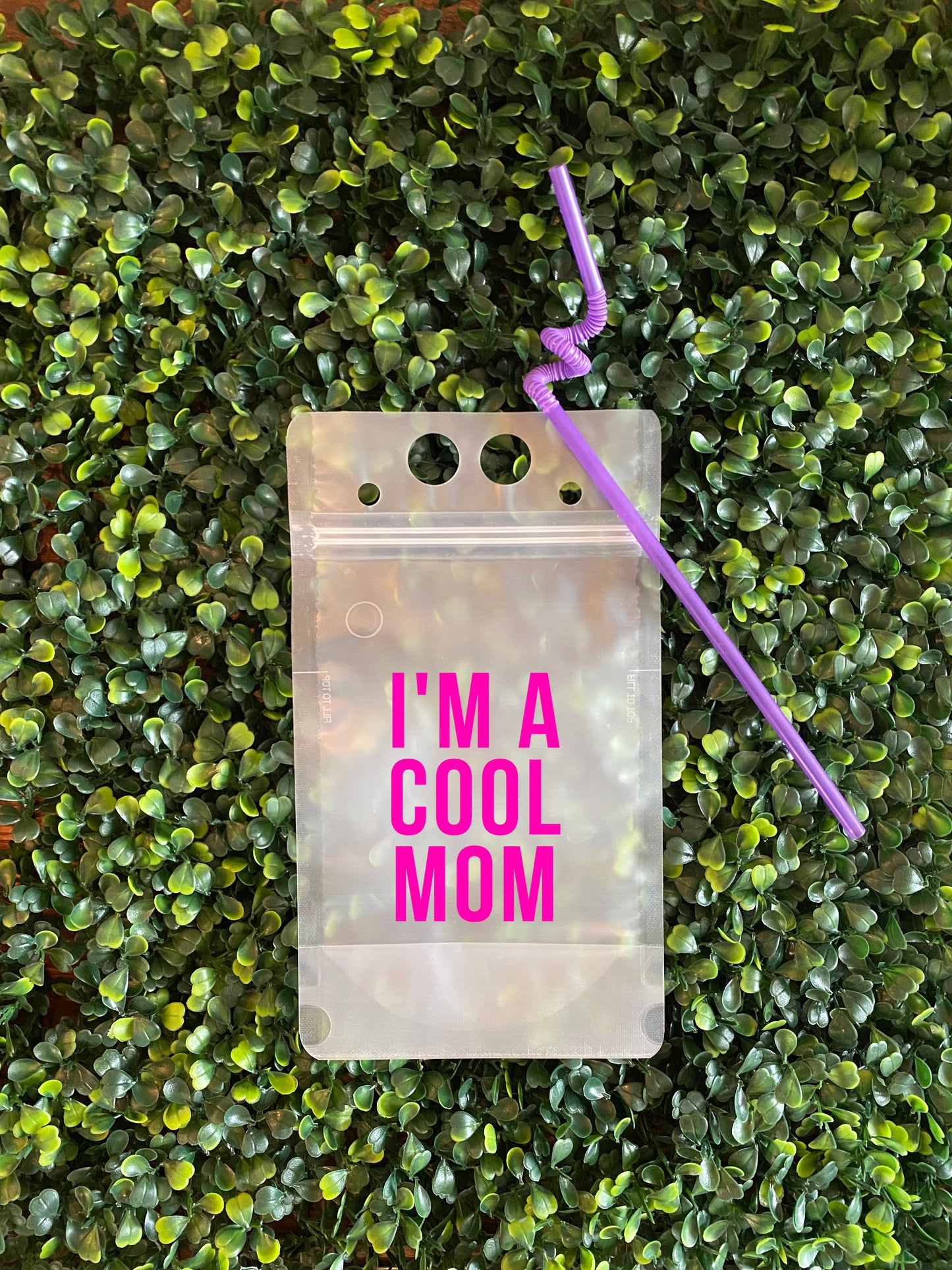 Mean Girls Inspired Quote, Pink, Boozie Bags, Adult Juice Drink Pouch