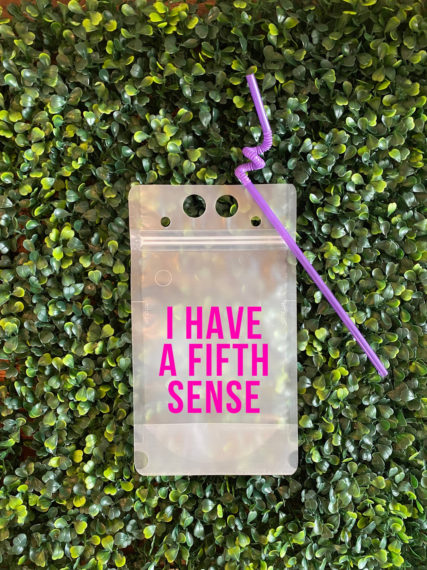 Mean Girls Inspired Quote, Pink, Boozie Bags, Adult Juice Drink Pouch