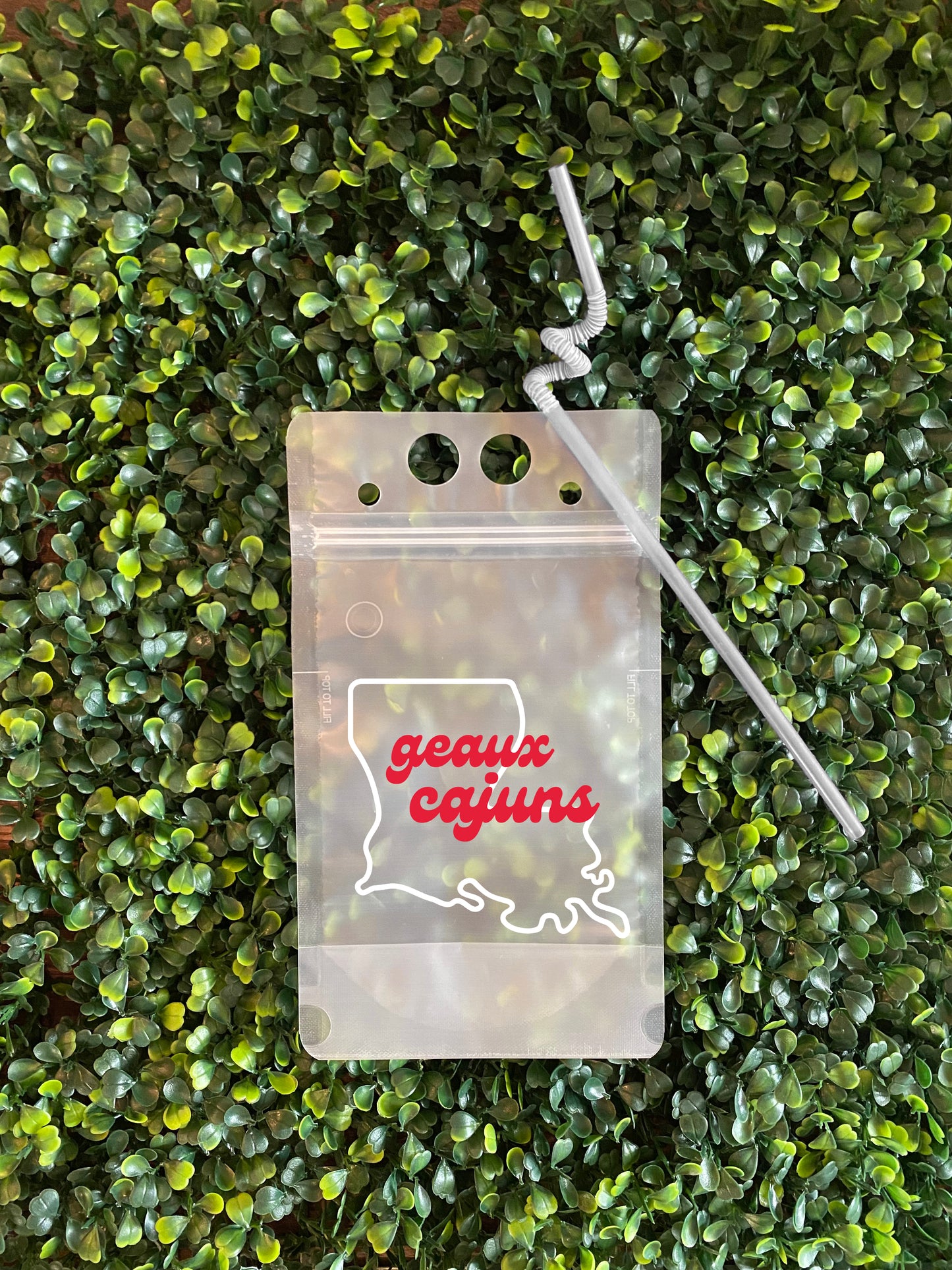 Geaux Cajuns, ULL, Adult Juice Pouch