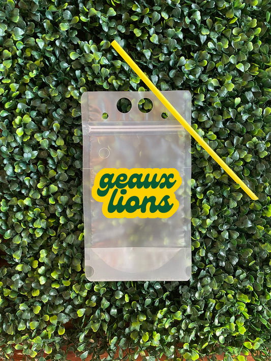 Geaux Lions, Lion Up, SLU Adult Juice Pouch