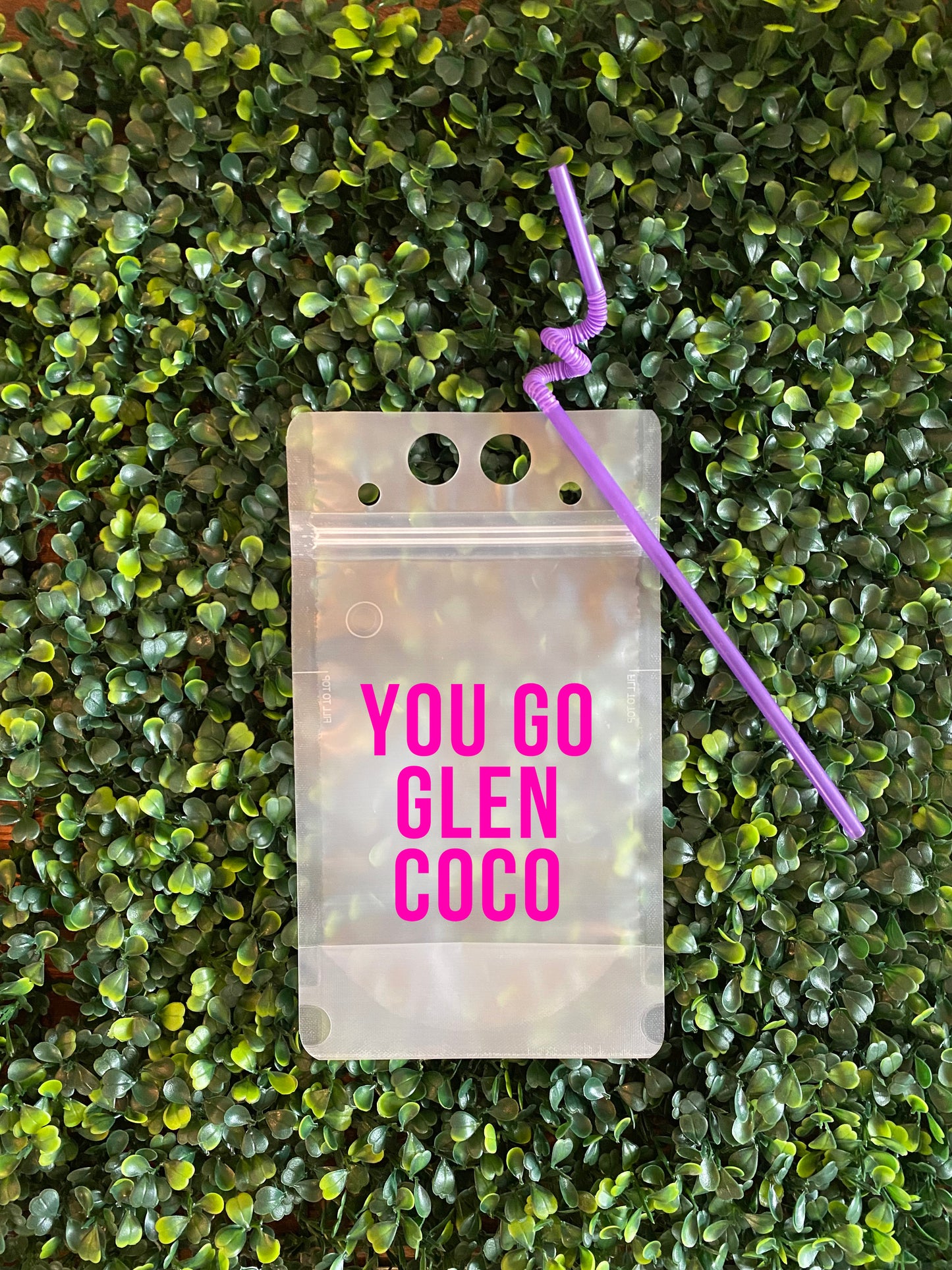Mean Girls Inspired Quote, Pink, Boozie Bags, Adult Juice Drink Pouch