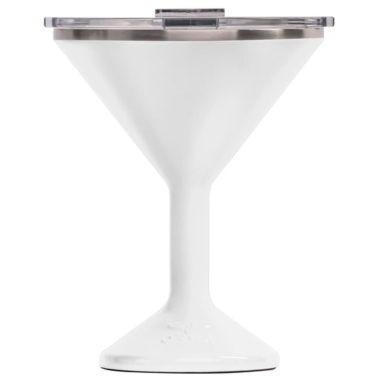 Geaux Tigers, Monogram, Personalized, Orca MarTini On the Go 8 oz, Pearl White Tini